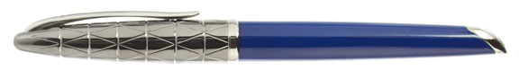 Waterman Carene Contemporary Blue & Gun Metal Fountain Pen