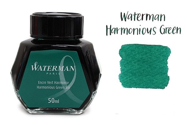 Waterman 50ml Ink Bottle - Harmonious Green